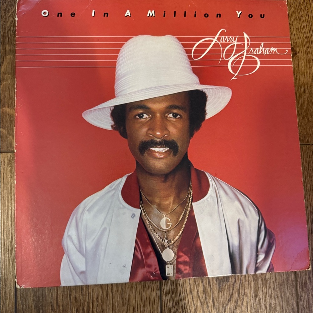 Larry Graham “One In A Million” LP Vinyl Album, 1980, Funk, Soul, Disco, Boogie